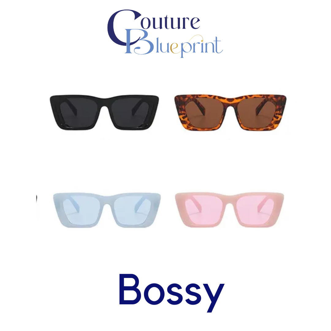 Bossy Rounded cat eye Wholesale  Sunglasses